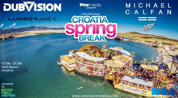 GAGNE TES PLACES POUR LE CROATIA SPRINGBREAK ET MADNESS FESTIVAL – à NOVALJA du 17 au 21 JUIN 2015