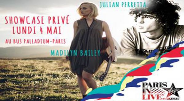 Paris In Live : Julian Perretta et Madilyn Bailey au Bus Palladium