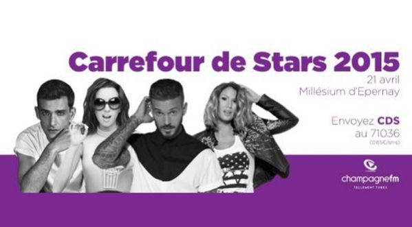 Les Photos du Carrefours de Star avec Champagne FM