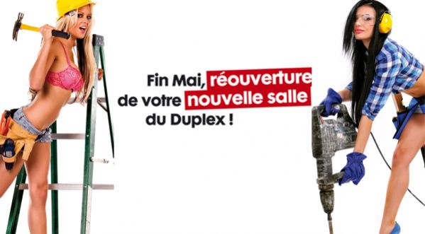 Fin Mai, réouverture de votre salle du Duplex !