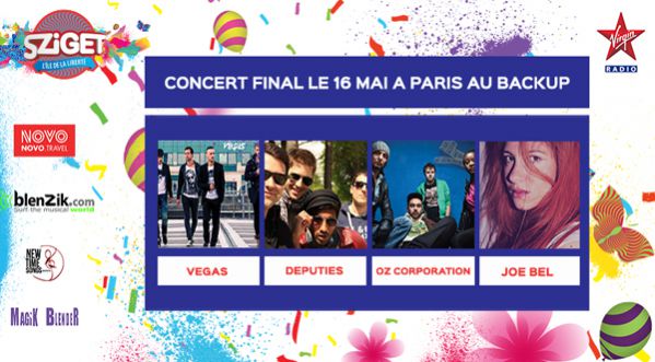 Découvrez les 4 finalistes du tremplin Sziget!