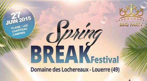 Gagnez 10×2 places pour le Spring Break Festival BBQ Party Samedi 27 juin au Domaine des Lochereaux !