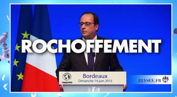 François Hollande ivre à Vinexpo !