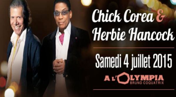 Chick Corea et Herbie Hancock à l’Olympia !
