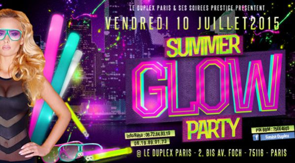 Summer Glow Party au Duplex ce vendredi !