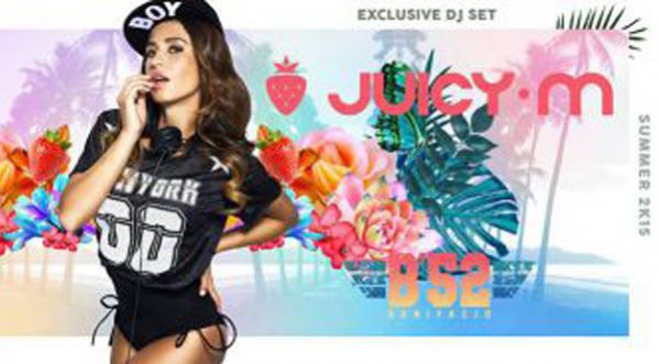 Découvrez Juicy M le mardi 4 Août au B’52 Before Club à Bonifacio !