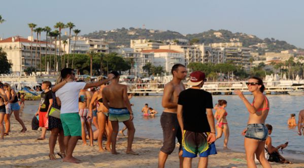 Les égéries des Plages Electro sur le terrain…