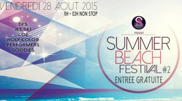 Le Summer Club Festival #2 aura lieu vendredi 28 août à la Waikiki Beach de St-Cyprien Plage !