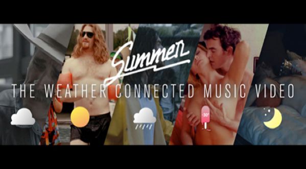 AUFGANG présente « SUMMER », le clip intéractif qui s’adapte à VOTRE météo