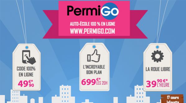 PermiGo, une auto-école 100% en ligne