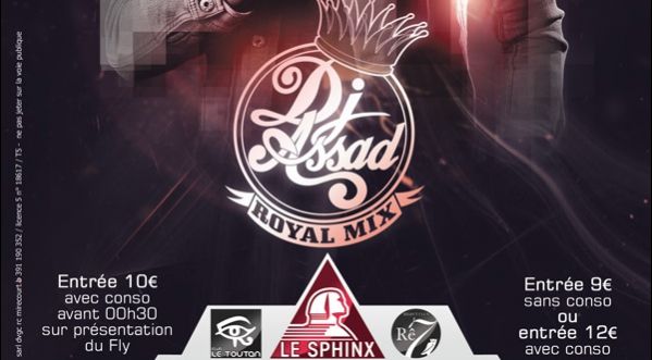 DJ ASSAD aux platines du Sphinx le Samedi 12 Septembre