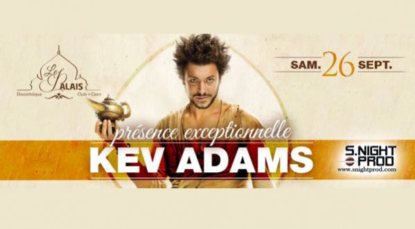 KEV ADAMS au PALAIS à Caen le 26 Septembre