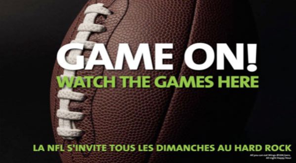La NFL s’invite au Hard Rock Cafe Paris !