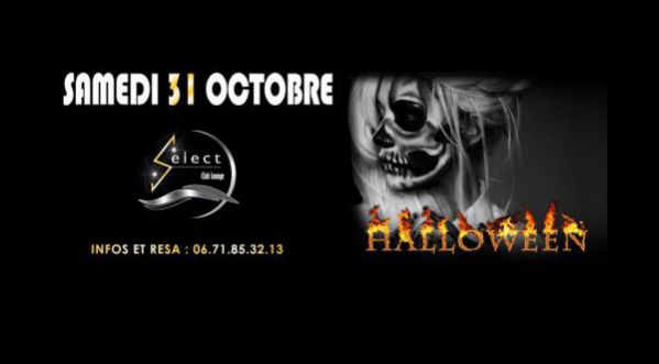 Halloween au Select Club le 31 Octobre 2019