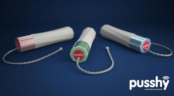 Pusshy le 1er tampon connecté !