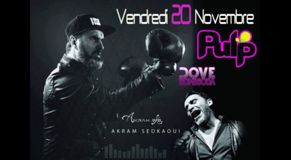 Dove & Akram en Live au Pulp le 20 Novembre
