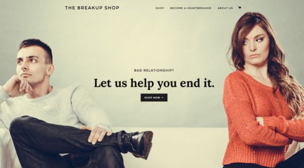 Breakup Shop, le site pour rompre à votre place !