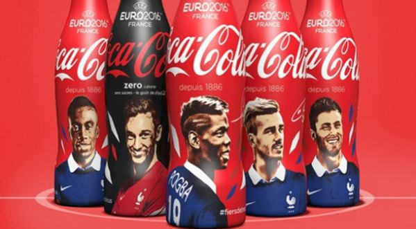 Des bouteilles de Coca-Cola aux couleurs de l’Equipe de France !