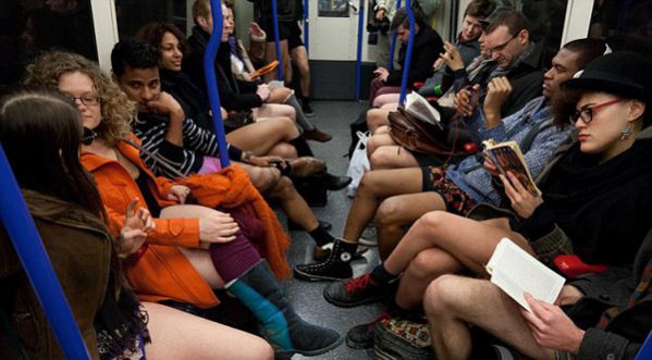 Le « No Trouser Tube Day » fait son come back !