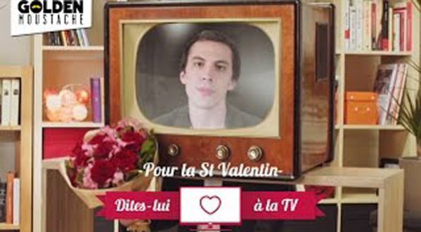 Pour la Saint Valentin, déclarez votre flamme à la TV !