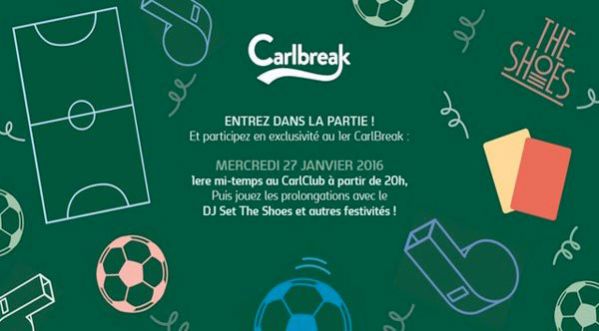 Carlbreak, savant mélange entre Euro 2016 & The Shoes