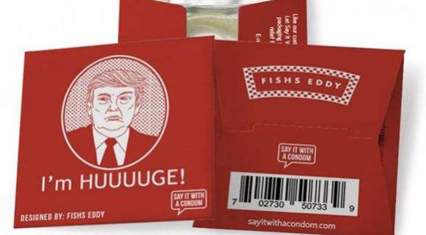 Les préservatifs Donald Trump débarquent !