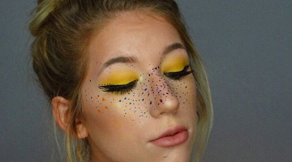 Tendance : Les Rainbow Freckles !