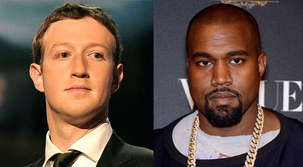 Kanye West quémande de l’argent à Mark Zuckerberg !