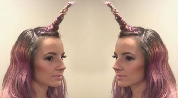 Tendance WTF : La coiffure « licorne » !
