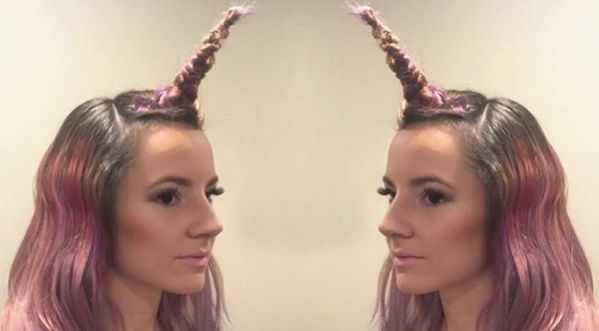 Tendance WTF : La coiffure « licorne » !