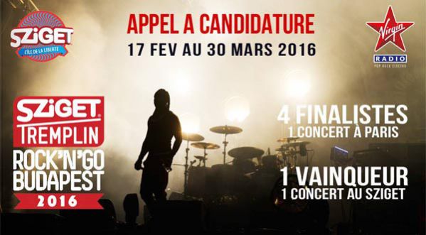 Tremplin Sziget Festival : L’appel à candidature est lancé !