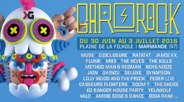 Le Festival Garorock 2016 s’annonce grandiose avec une programmation exceptionnelle !