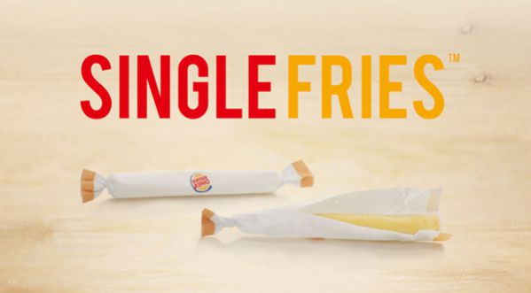Burger King lance les Single Fries !