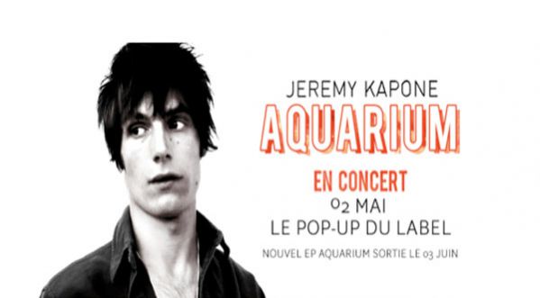 Jeremy Kapone, ce soir en concert au Pop Up du Label! Vous venez…?