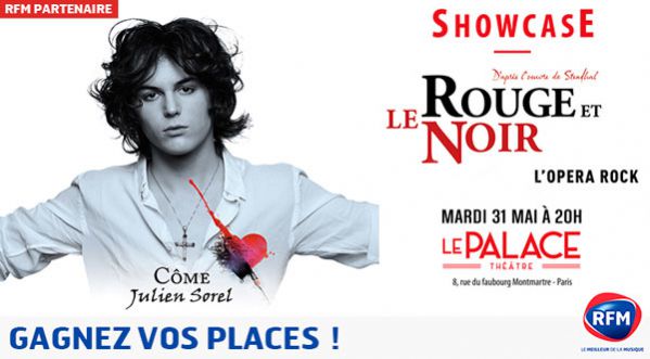 SoonNight t’offre des places pour le showcase du Rouge et le Noir au Palace de Paris