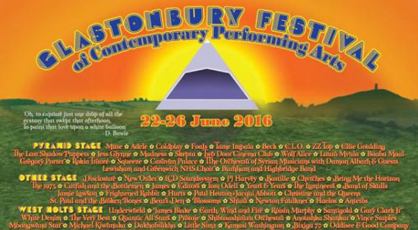 Glastonbury Festival : une programmation qui donne envie !