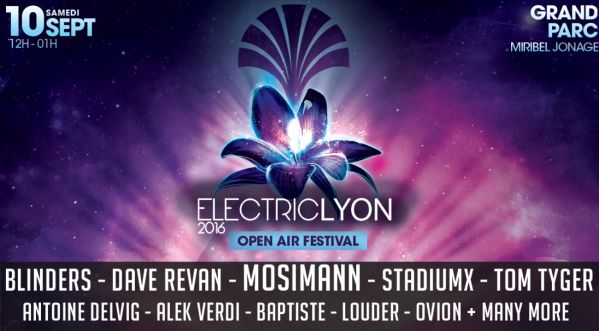 Venez découvrir l’événement de la rentrée : l’ELECTRIC LYON – RDV SAMEDI 10 SEPTEMBRE !!!