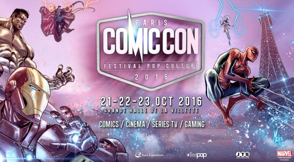 Le Comic Con Paris 2016 aura lieu du 21 au 23 Octobre 2016