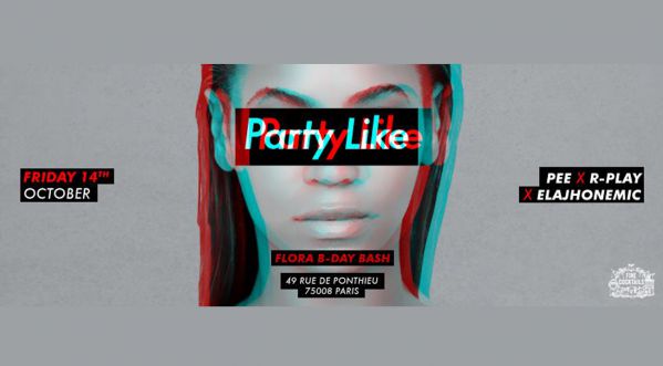 Party like #Bee ce Vendredi 14 octobre Chez Papillon !