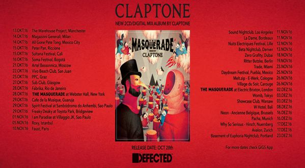 Masquerade by Claptone, la compilation!