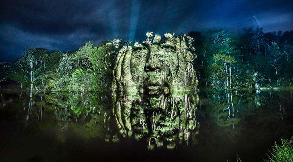 Première Mondiale: Le tout premier Street Art 2.0 dans la forêt Amazonienne va vous couper le souffle!