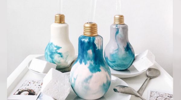 Lightbulb Drink : La nouvelle mode de boire son thé dans une ampoule!
