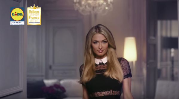 WTF: Le retour de Paris Hilton dans une pub pour… LIDL!