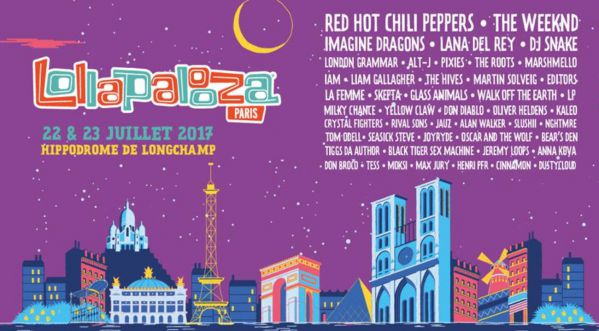 LE FESTIVAL LOLLAPALOOZA DÉBARQUE A PARIS !