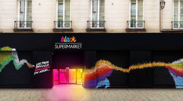 Le Black Supermarket : Un supermarché transformé en jolie squat art éphémère!