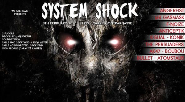 Concours: Gagne tes places pour la soirée System Shock #2 Concours: Gagne tes places pour la soirée System Shock #2