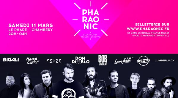 Pharaonic Electronic Music Festival Le 11 Mars 2017 Au Phare De Chambéry