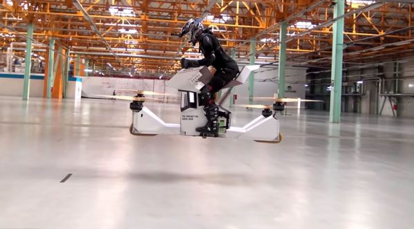 Hoverbike Scorpion : La moto volante inventée par les russes