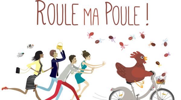 Chasse aux poules en chocolat avec Vélib’ !