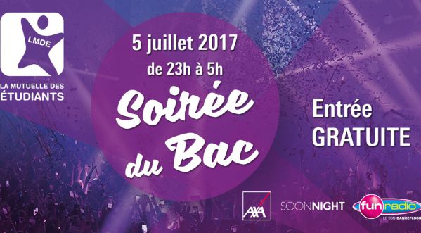 LMDE vous invite à fêter votre baccalauréat à la soirée du Bac